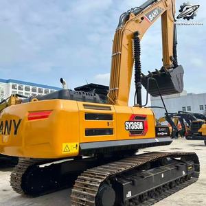 Excavadora de cadenas Sany365H usada, 36 toneladas, cucharón de 2m³, marca china original, excavadora grande para construcción, pocas horas, buen estado. - Product Image 5