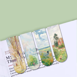 High Quality Customized Printing Pattern Custom Promotional Logo Soft Magnet Magnetic Bookmark