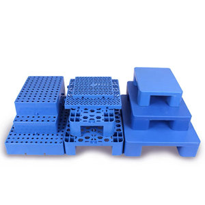 Alfombra de plástico a prueba de humedad, rectangular, con rejilla plana, para logística, impermeable, para mascotas, para almacenamiento y transporte. - Product Image 1