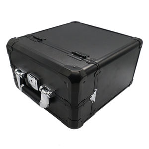 <span class=keywords><strong>Valise</strong></span> de <span class=keywords><strong>rangement</strong></span> avec cadre en aluminium de conception spéciale pour CD/disques vinyles - Product Image 6