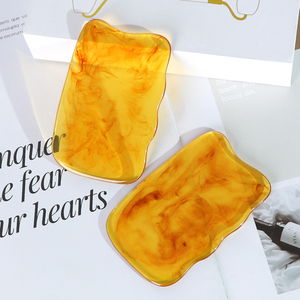 Planche Gua Sha en résine pour massage facial et corporel, anti-gonflement, soulagement des tensions musculaires, tous types de peau, spa à domicile, soin quotidien - Product Image 2