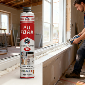 <span class=keywords><strong>Mousse</strong></span> de <span class=keywords><strong>polyuréthane</strong></span> écologique personnalisable avec logo, prix de gros, pour l'installation professionnelle de cadres de fenêtres et de portes - Product Image 5