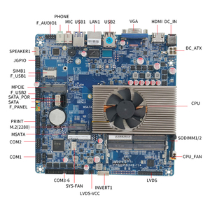Placa Base 1145G7 con Procesador <span class=keywords><strong>Intel</strong></span> I3/I5/<span class=keywords><strong>I7</strong></span>, 2 Puertos LAN, 6 Puertos COM, 12V, Doble Puerto DDR4, M.2, RS232, 485, ITX, I3, I5, <span class=keywords><strong>I7</strong></span>, 2xDDR4, M.2, Núcleos - Product Image 1