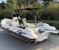 Bateaux semi-rigides sportifs Liya 22 pieds neufs, bateaux semi-rigides de luxe, vente de yachts