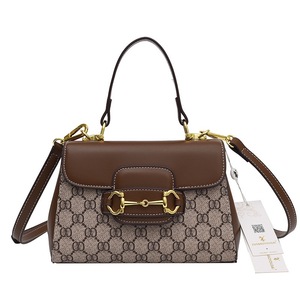 Sac à main de luxe grande capacité pour femme, sac décontracté de créateur avec logo, en cuir véritable - Product Image 6