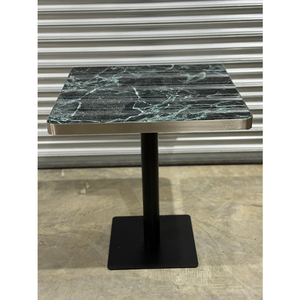 Mesa Verde de Diseño Cuadrado para Restaurante, Mármol - Product Image 2