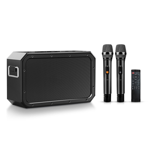 Outdoor 7500mah <b>Speaker</b> Dual <b>Microphone</b> Remote Controller Waterproof TWS Portable KTV Wireless <b>Speaker</b> - Product Image 1