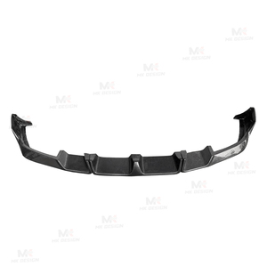 Aileron de menton de lèvre de pare-chocs avant de style LD en fibre de carbone pour <span class=keywords><strong>BMW</strong></span> F96 <span class=keywords><strong>X6M</strong></span> <span class=keywords><strong>2019</strong></span> + Kit de carrosserie de lèvre avant en carbone style de voiture - Product Image 2