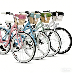 Vélo de plage <span class=keywords><strong>26</strong></span> <span class=keywords><strong>pouces</strong></span> en acier de haute qualité pour <span class=keywords><strong>femme</strong></span>, vélo urbain, vélo de ville pour <span class=keywords><strong>femme</strong></span>, cruiser de plage – Vente en gros directe usine - Product Image 2