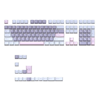 Claviers mécaniques Macaron en gros et en stock, touches PBT tricolores, bicolores, 126 touches, Cherry Original Factory
