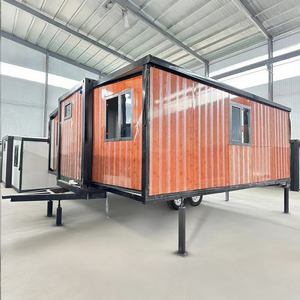 20ft nhà puerto-rico 40ft Container có thể mở rộng bật lên nhà Container có thể mở rộng với mái tam giác - Product Image 1