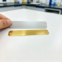 Matériaux de gravure laser : Plaques métalliques vierges, plaques nominatives en laiton à graver pour animaux de compagnie, plaques en aluminium, plaques métalliques