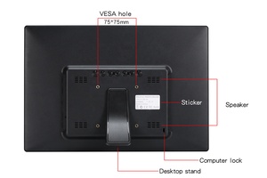 14" <b>LED</b> Digital Photo Picture Frame HD 1280*800 Scroll Caption Advertising Machine Alarm <b>Clock</b> with Remote Control - Product Image 6