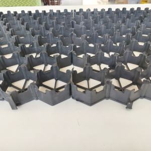 HDPE Geocell çakıl toprak sabitleyici otopark plastik petek ızgara çim kaldırım taşı ızgarası <span class=keywords><strong>Driveway</strong></span> beton yol için - Product Image 6