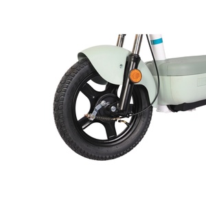 Patinete eléctrico urbano ligero para adultos, batería de 48V 12AH/20AH, velocidad máxima de 40 km/h, con luz LED frontal y cesta de almacenamiento para el transporte diario en la ciudad - Product Image 6