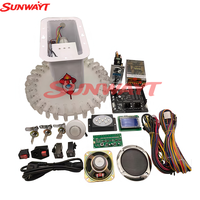 Kit d'arcade de jeu de pêche de jouets à 40 pinces, en plastique, avec carte PCB, à monnayeur, pour 1 joueur, 110/220V, personnalisable en anglais