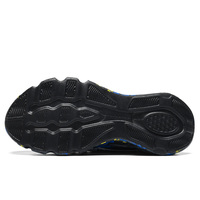 2025 transfrontalière grande taille populaire tissu tissé maille Mandarin canard Graffiti lame sport chaussures de course