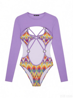 Maillot de bain une pièce sexy à manches longues et découpes, idéal pour le carnaval et les fêtes, vente en gros, personnalisable, marque privée, approvisionnement direct usine