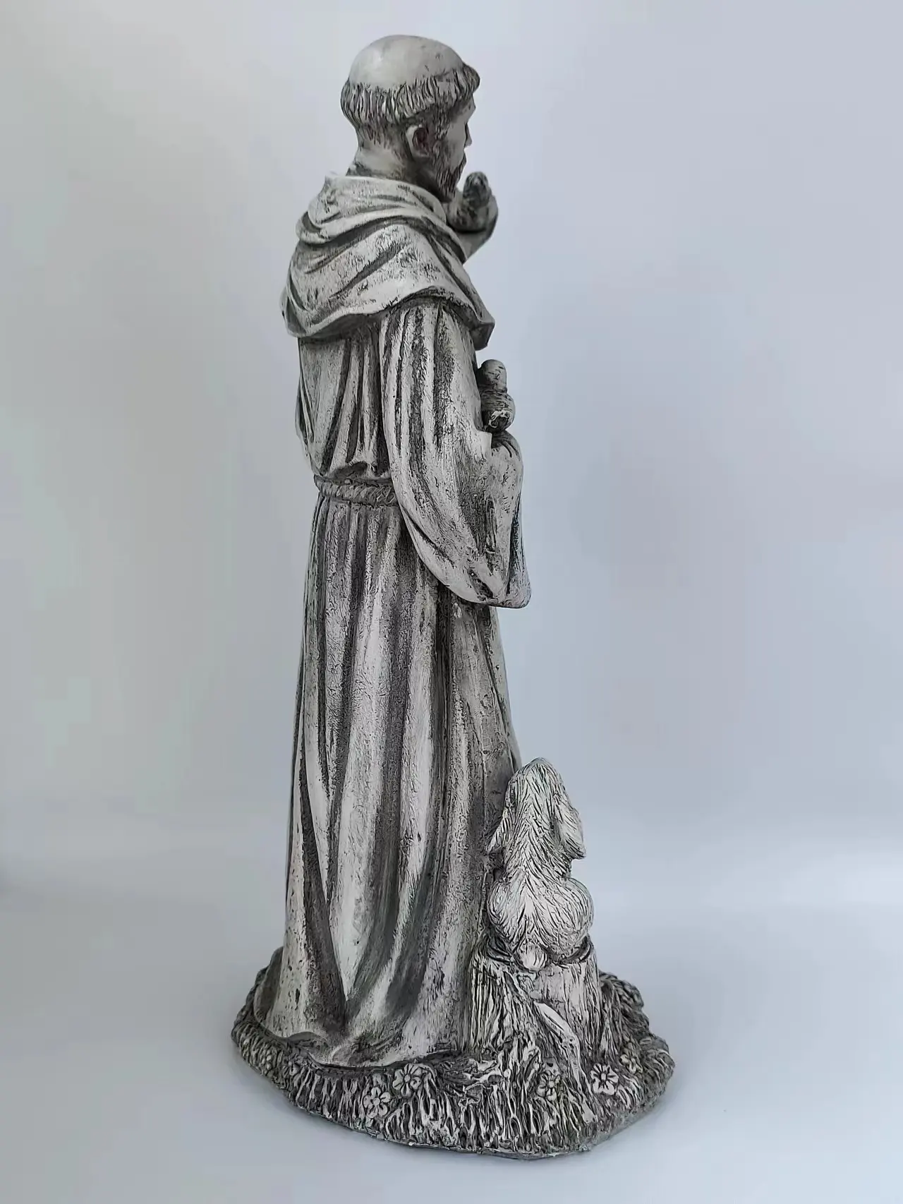 종교 선물 창조적 인 수지 공예 그리스도 예수 조각 크리스마스 장식품 가정 장식을위한 예수 동상