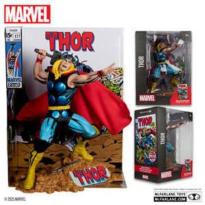 McFarlane Marvel 1/6 scala PVC Action Figure statua nuovo Thor Secret War Spider-Man scatola di colore per la decorazione - Product Image 2
