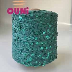 Hilo de Lentejuelas Tradicional de <span class=keywords><strong>Rusia</strong></span> para Tejer a Mano, 3MM+6MM, 100% Algodón, Tejido con Hilo de Visón - Product Image 6