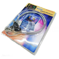 Cable Antirrobo de 1.2M para Computadora Portátil, Cable de Seguridad con Candado para Laptop