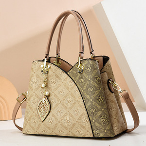 Sac à main classique imprimé en gros pour femmes 2026 – Sac à bandoulière incliné tendance en cuir PU de haute qualité - Product Image 3