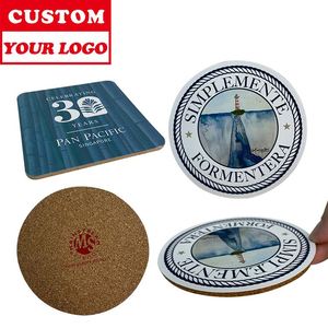 Personalised Custom Wholesale Custom Cup Mat Coasters Wood coaster Blanks