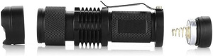 Portátil impermeable LED <span class=keywords><strong>foco</strong></span> ajustable telescópico Mini Zoom antorcha linterna 365nm linterna <span class=keywords><strong>ultravioleta</strong></span> - Product Image 5