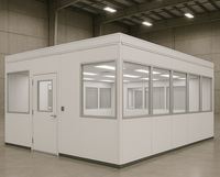 Paneles de Ventanas para Puertas de Cuartos Limpios Industriales con Estándar GMP para Talleres