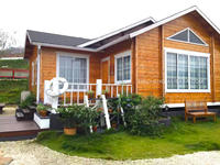 Maison moderne en bois Maisons préfabriquées de 3 pièces Autres villas de maisons préfabriquées