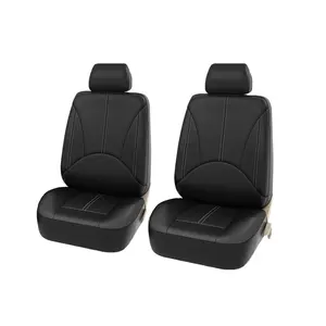Переднее автомобильное сиденье Rownfur, 2 предмета, всесезонное Универсальное автомобильное сиденье из искусственной кожи