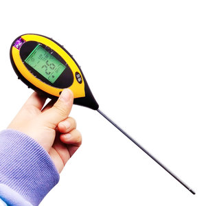 Novo 4 em 1 Digital PH Meter Solo Umidade Monitor Temperatura Luz Solar <span class=keywords><strong>Tester</strong></span> para Jardinagem Plantas Agricultura Com LCD Displayer - Product Image 3