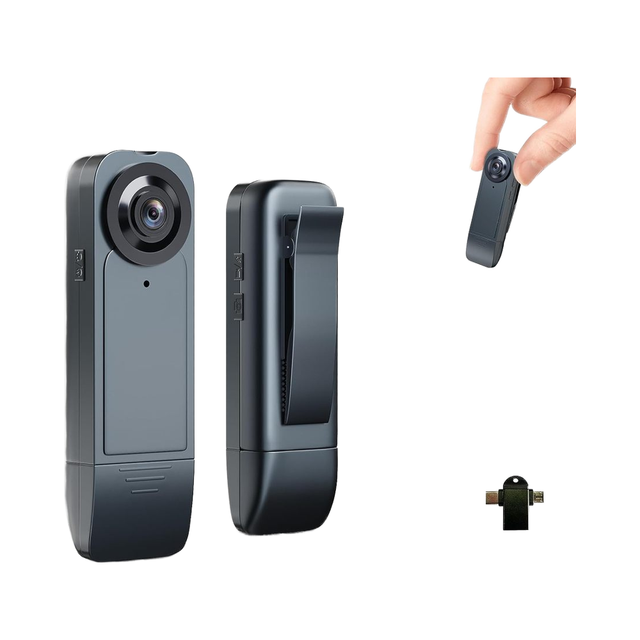 Mini Body Camera 1080P Body Worn Camera with Upgraded Clip 1000Mah Battery Small Personal Wearable Pocket