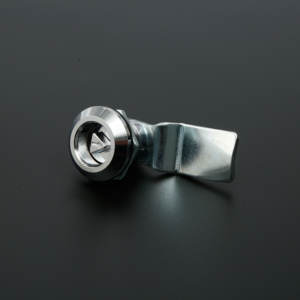 Serrures de coffret électrique industriel, <span class=keywords><strong>clé</strong></span> MS705, serrure à came <span class=keywords><strong>pour</strong></span> coffret de distribution électrique, alliage de zinc, marque LIDA, serrure chromée - Product Image 2