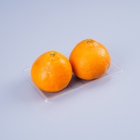 Barquette en plastique jetable en PET pour l'emballage de fruits et légumes frais, personnalisable, blanche