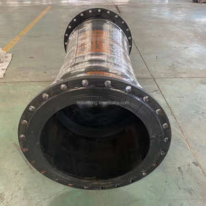 <span class=keywords><strong>Tuyau</strong></span> de dragage flexible à grande <span class=keywords><strong>diamètre</strong></span> (8, 10, 12 pouces) avec bride en caoutchouc - Product Image 4