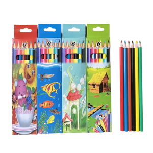 ชุดดินสอสีพลาสติกหกเหลี่ยม 7 นิ้ว 6 แท่ง พร้อมไส้สี <span class=keywords><strong>ลาย</strong></span>สุ่ม บ้าน/ทะเล/<span class=keywords><strong>ปลา</strong></span>/ยูนิคอร์น สำหรับเด็กชาย/เด็กหญิง ใช้ในโรงเรียน - Product Image 6