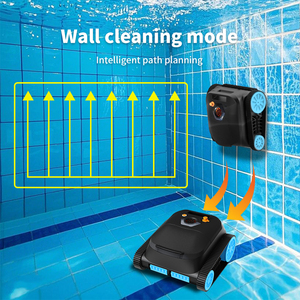 Aspirateur pour piscine enterrée avec système d'aspiration puissant à double moteur - Product Image 5