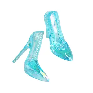 Décoration de sapin de Noël de haute qualité ornements chaussures de princesse à talons hauts en acrylique