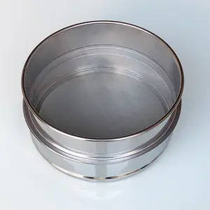 Dây kim loại lưới vườn sàng cát sàng lưới thép không gỉ 5 10 20 30 50 80 100 150 200 400 Micron lưới vuông kiểm tra sàng - Product Image 2