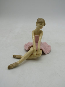 Gốm Thanh Lịch Ba Lê Tutu Cô Gái Bức Tượng; Grace Cô Gái Xinh Đẹp Nghệ Thuật Và Thủ Công Mỹ Nghệ Nữ Diễn Viên Ballet Bức Tượng - Product Image 5