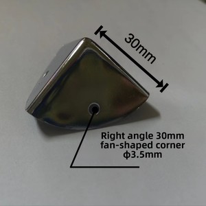 Плоская веерообразная коробка 18*18 23*23 25*25 28*28 30*30 алюминиевая коробка для багажа аксессуары специальные части и аксессуары для сумки - Product Image 4