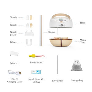 เครื่องล้างจมูกสำหรับใช้ในบ้าน ระบบ<span class=keywords><strong>ล้าง</strong></span><span class=keywords><strong>จมูก</strong></span>แบบพกพา เครื่องล้างจมูกไฟฟ้าแบบมือถือสำหรับผู้ใหญ่ - Product Image 5