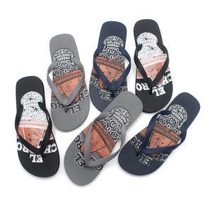 Estate Oem di disegno di stampa delle donne Della Spiaggia Pantofole di colore Della Miscela, Prezzo A Buon Mercato All'aperto di Vibrazione di Gomma Infradito - Product Image 5