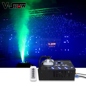 1700w rgb 3 em 1 led vertical dmx nevoeiro, máquina de fumaça led máquina para concerto disco discoteca clube noturno