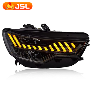 Pour <span class=keywords><strong>Audi</strong></span> <span class=keywords><strong>A6</strong></span> C7 phares LED 2012-2018 Signal dynamique C7.5 phares LED DRL accessoires de voiture phares de style de voiture - Product Image 3