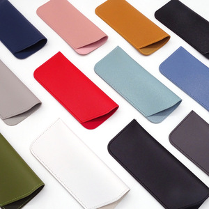 Minimalist Style Soft Leather Protective Storage Bag Men's and Women's Protective Cover - Product Image 1