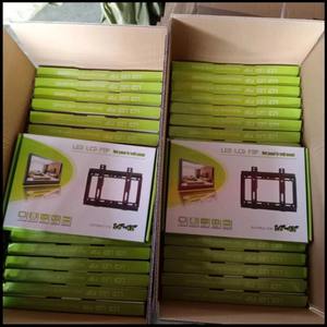 Fast Delivery Products Mount Wall <strong>TV</strong> SUPPORT Cold Rolled Steel Vesa 255x205 Fixed <strong>Tv</strong> <strong>Bracket</strong> 14-42 <strong>Inch</strong> - Product Image 1