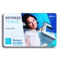 Carte RFID durable, carte intelligente IC, carte PVC pour usage commercial, cadeaux, cartes de membre